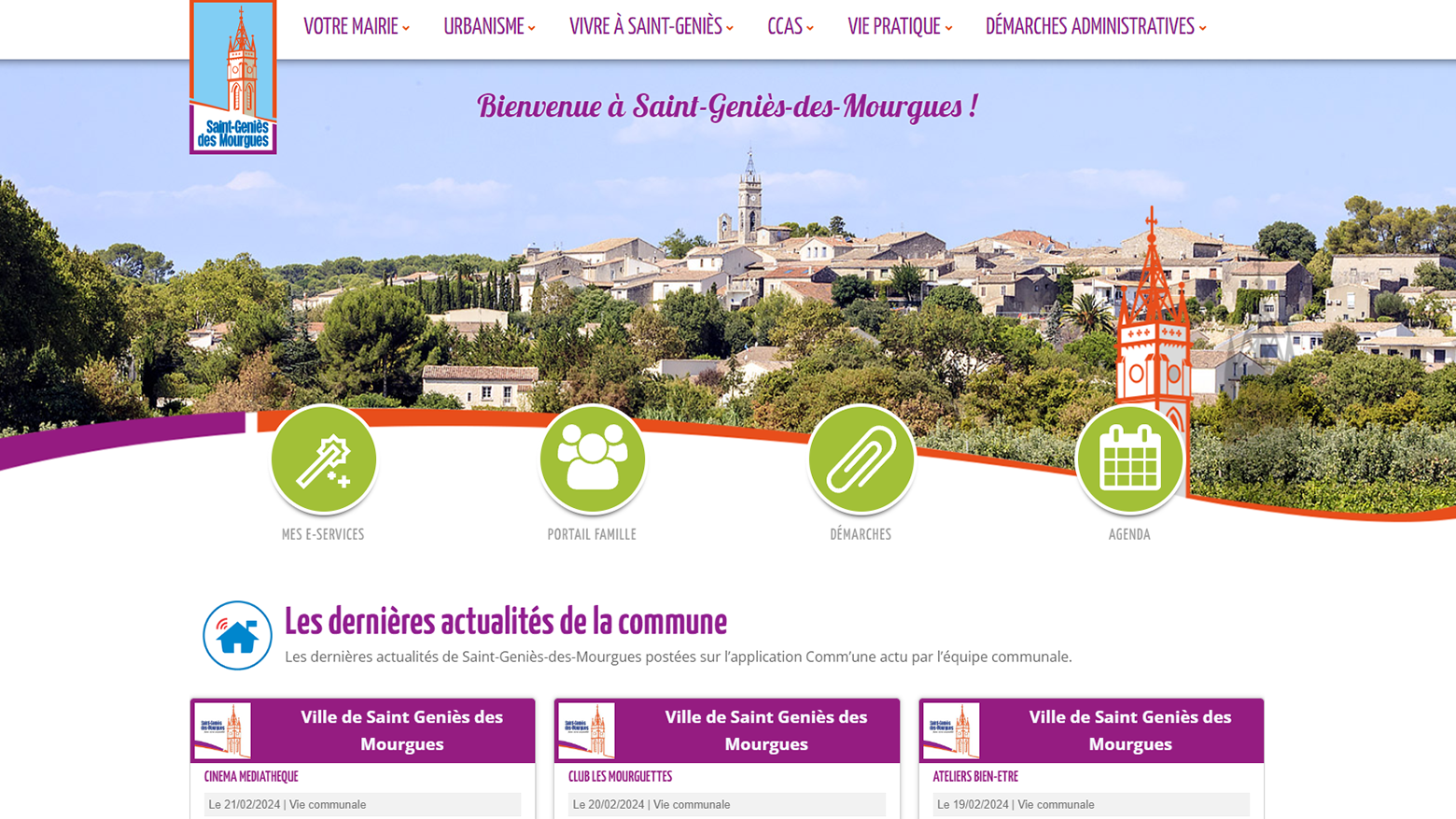 Comm'un Site - page d'accueil saint-genies-des-mourgues